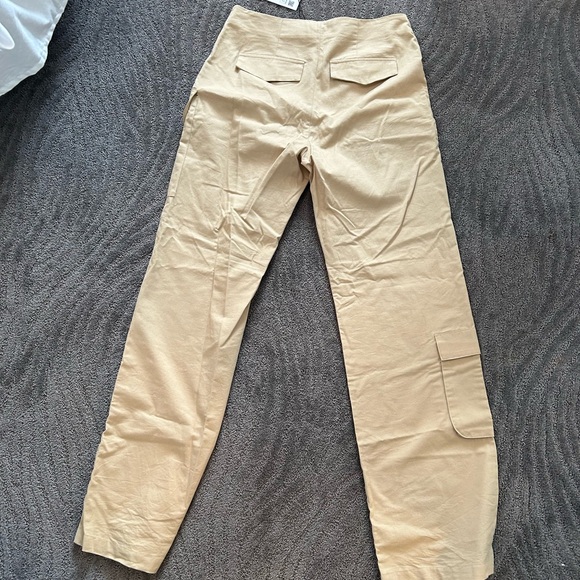 Zara Cargo Khaki Pants - Picture 3 of 4
